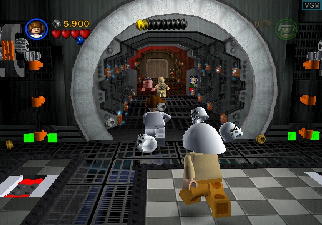 Image in-game du jeu LEGO Star Wars II - The Original Trilogy sur Sony Playstation 2