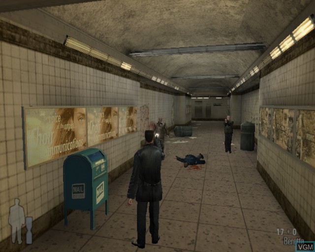 Image in-game du jeu Max Payne sur Sony Playstation 2