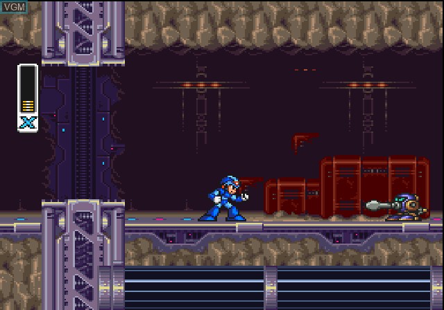 Image in-game du jeu Mega Man X Collection sur Sony Playstation 2
