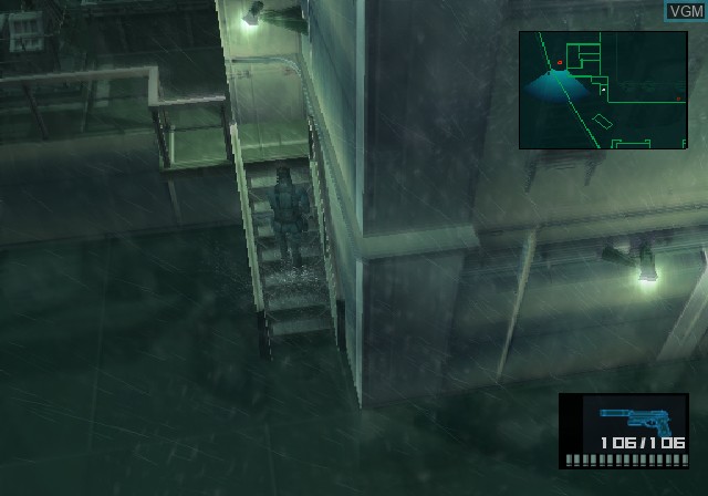 Image in-game du jeu Metal Gear Solid 2 - Substance sur Sony Playstation 2