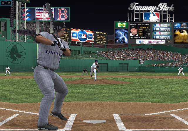 Image in-game du jeu MLB 08 - The Show sur Sony Playstation 2