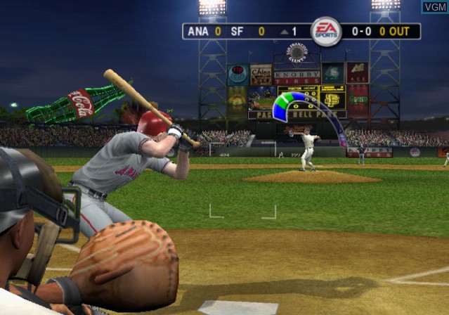 Image in-game du jeu MVP Baseball 2003 sur Sony Playstation 2