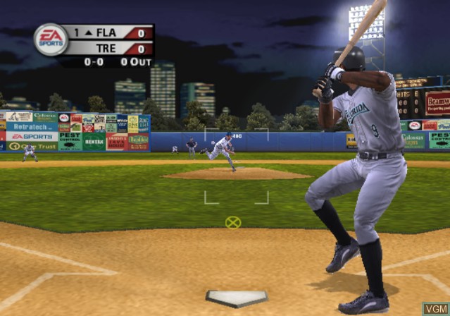 Image in-game du jeu MVP Baseball 2004 sur Sony Playstation 2