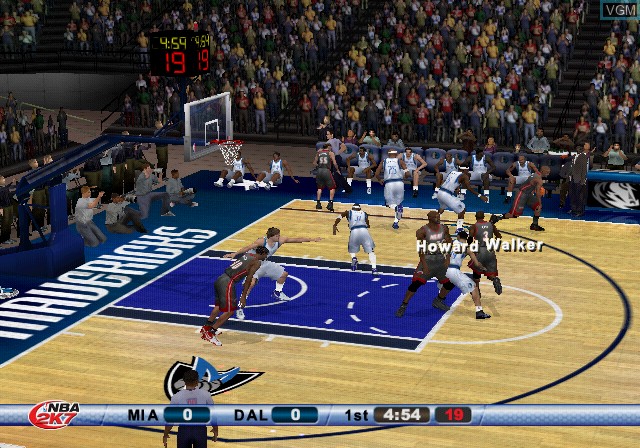 Image in-game du jeu NBA 2K7 sur Sony Playstation 2