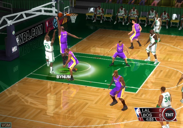 Image in-game du jeu NBA 09 The Inside sur Sony Playstation 2