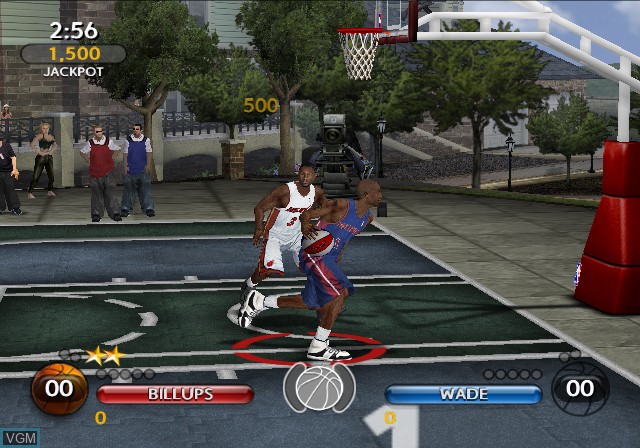 Image in-game du jeu NBA Ballers - Phenom sur Sony Playstation 2