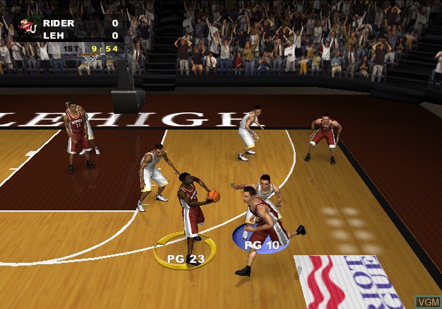 Image in-game du jeu NCAA Final Four 2003 sur Sony Playstation 2