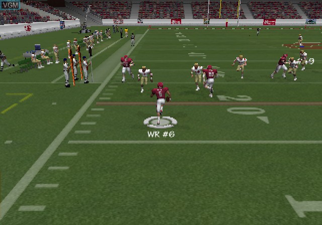 Image in-game du jeu NCAA Football 2002 sur Sony Playstation 2
