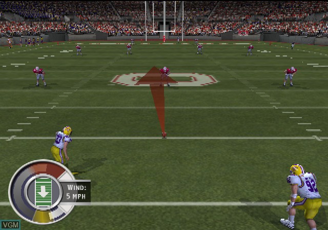 Image in-game du jeu NCAA Football 2004 sur Sony Playstation 2