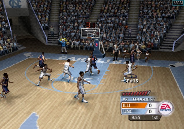 Image in-game du jeu NCAA March Madness 06 sur Sony Playstation 2