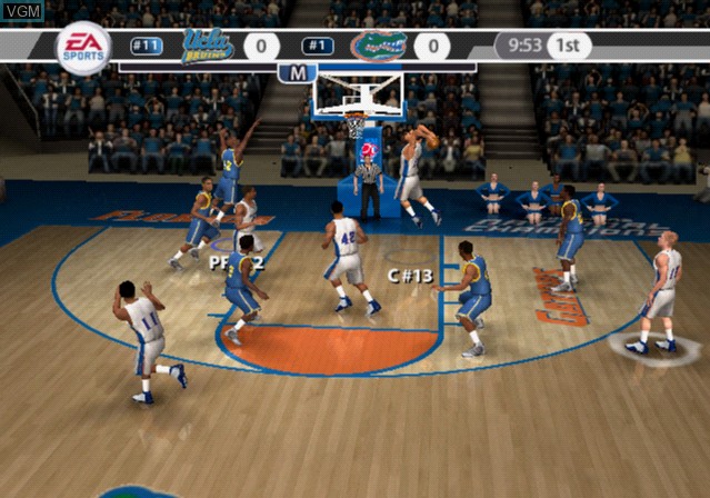 Image in-game du jeu NCAA March Madness 07 sur Sony Playstation 2