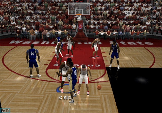 Image in-game du jeu NCAA March Madness 2003 sur Sony Playstation 2