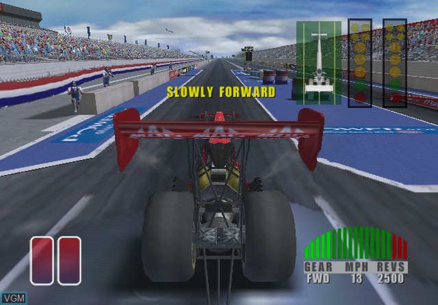Image in-game du jeu NHRA - Countdown to the Championship 2007 sur Sony Playstation 2
