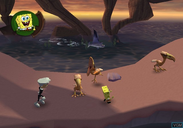 Image in-game du jeu Nicktoons - Battle for Volcano Island sur Sony Playstation 2