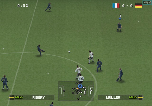 Image in-game du jeu Pro Evolution Soccer 2013 sur Sony Playstation 2