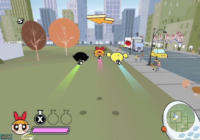 Image in-game du jeu Powerpuff Girls, The - Relish Rampage sur Sony Playstation 2