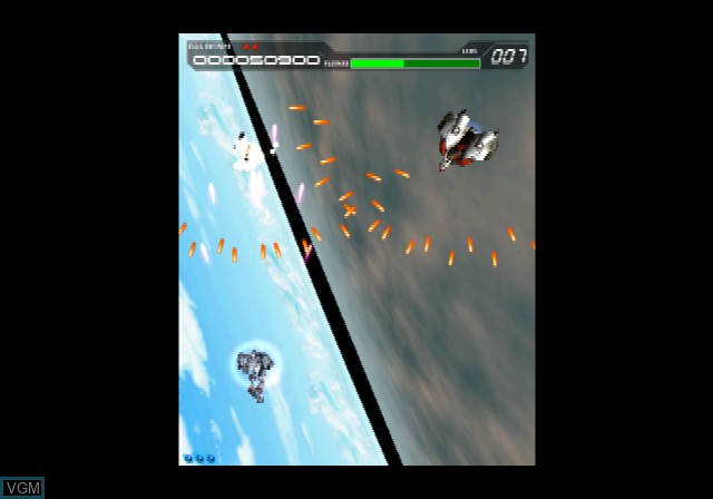 Image in-game du jeu Psyvariar 2 - Ultimate Final sur Sony Playstation 2