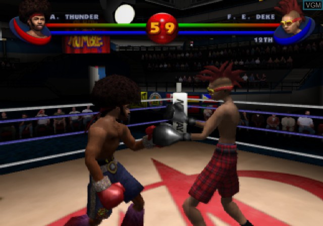 Image in-game du jeu Ready 2 Rumble Boxing - Round 2 sur Sony Playstation 2