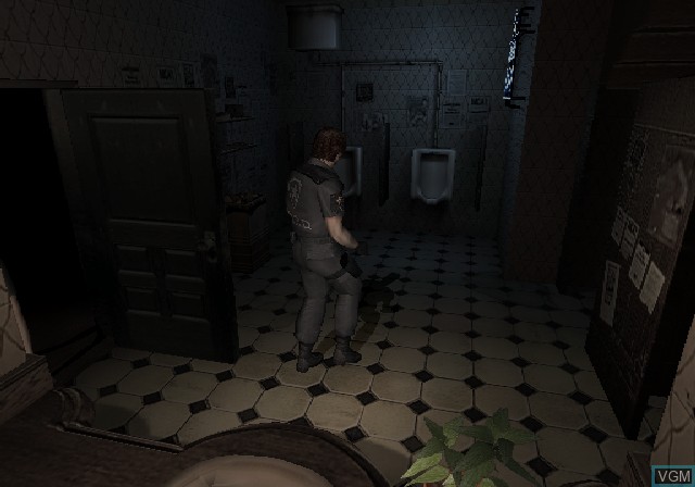 Image in-game du jeu Resident Evil Outbreak sur Sony Playstation 2