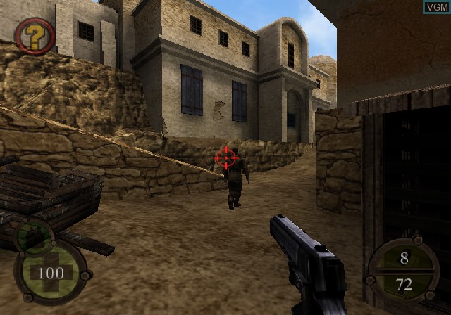 Image in-game du jeu Return to Castle Wolfenstein - Operation Resurrection sur Sony Playstation 2