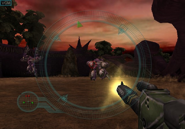 Image in-game du jeu Robotech - Invasion sur Sony Playstation 2