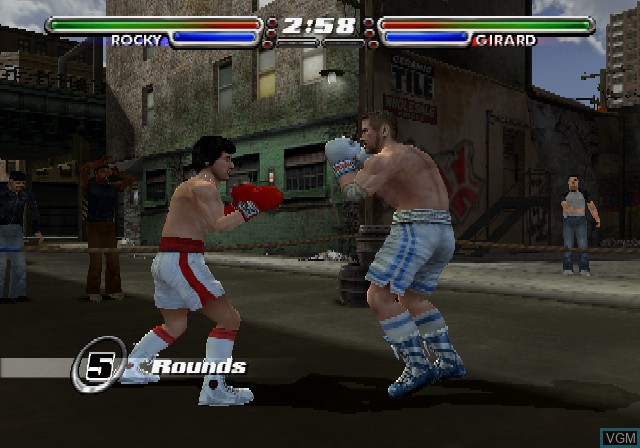 Image in-game du jeu Rocky - Legends sur Sony Playstation 2