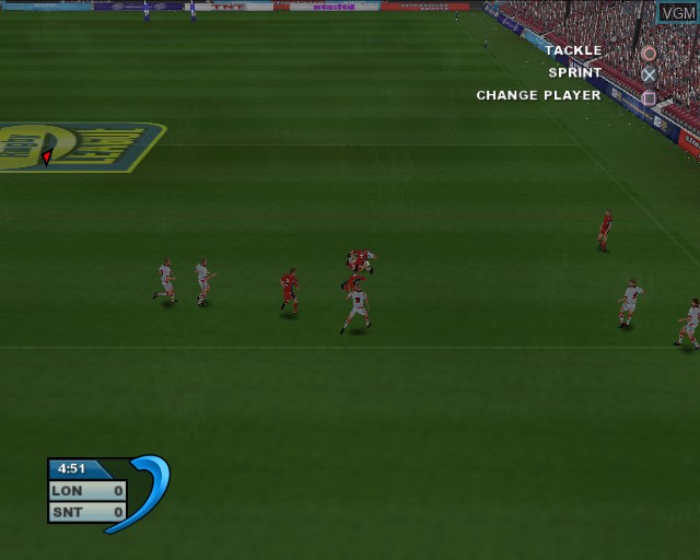 Image in-game du jeu Super Rugby League 2 sur Sony Playstation 2