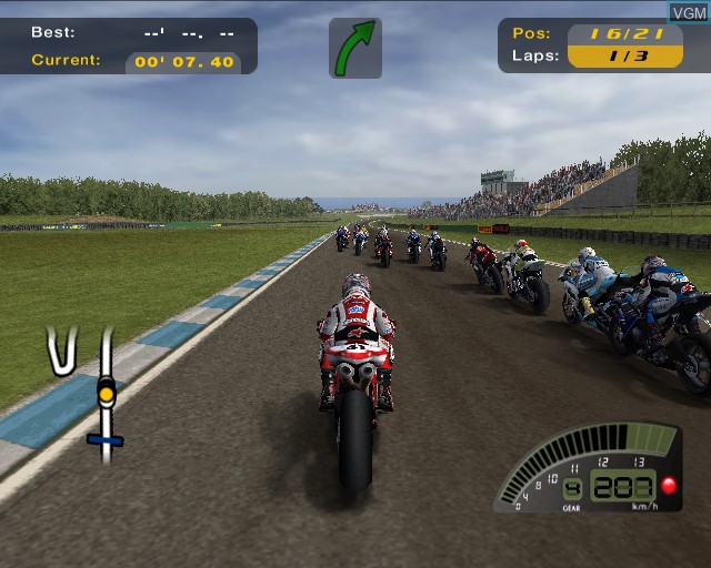 Image in-game du jeu SBK-09 Superbike World Championship sur Sony Playstation 2