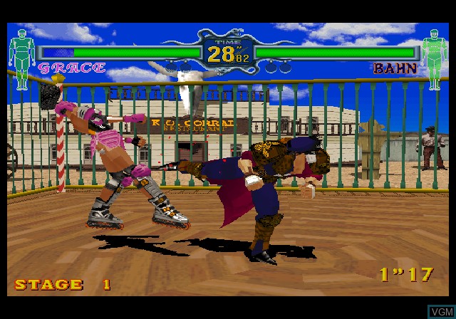 Image in-game du jeu Sega Ages 2500 Series Vol. 19 - Fighting Vipers sur Sony Playstation 2