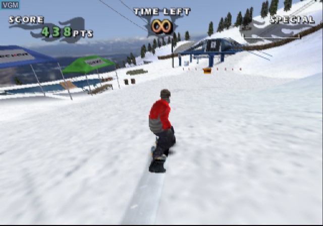 Image in-game du jeu Shaun Palmer's Pro Snowboarder sur Sony Playstation 2