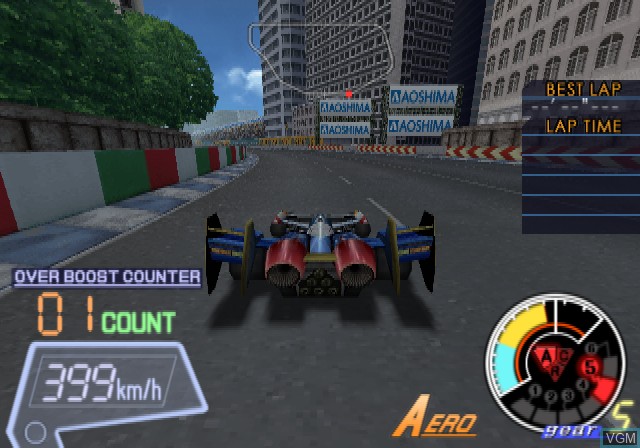 Image in-game du jeu Shinseiki GPX Cyber Formula - Road to the Infinity 2 sur Sony Playstation 2