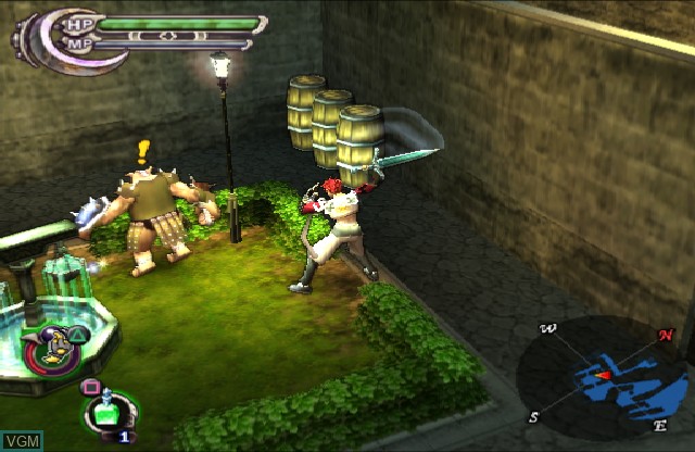 Image in-game du jeu Shining Force Neo sur Sony Playstation 2