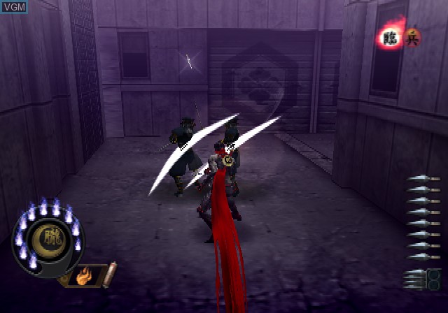 Image in-game du jeu Shinobi sur Sony Playstation 2