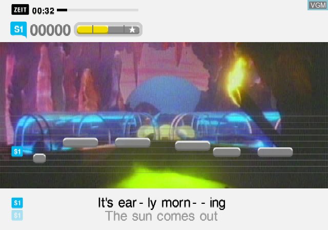 Image in-game du jeu SingStar Amped sur Sony Playstation 2