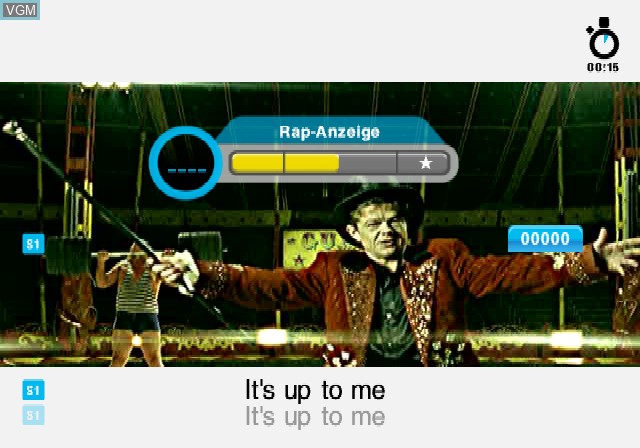 Image in-game du jeu SingStar Made in Germany sur Sony Playstation 2