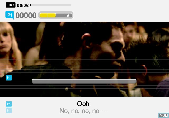 Image in-game du jeu SingStar Party Hits sur Sony Playstation 2