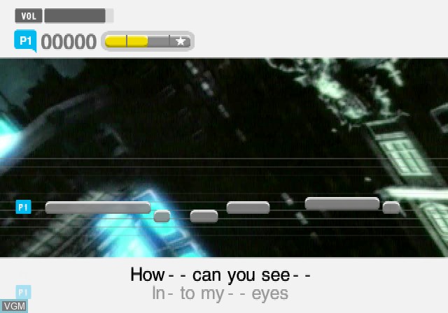 Image in-game du jeu SingStar Pop Vol. 2 sur Sony Playstation 2