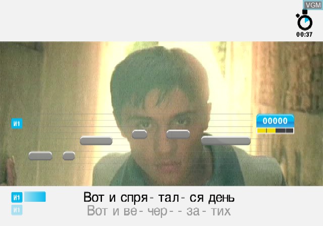 Image in-game du jeu SingStar Russian Hit sur Sony Playstation 2