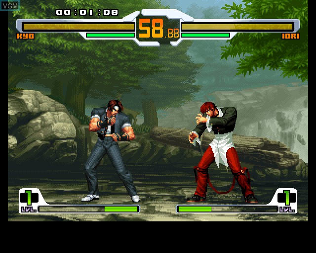 Image in-game du jeu SVC Chaos - SNK vs. Capcom sur Sony Playstation 2