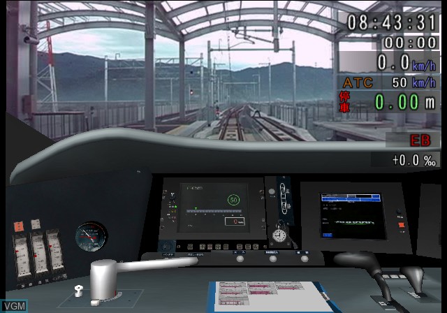 Image in-game du jeu Train Simulator - Kyuushuu Shinkansen sur Sony Playstation 2