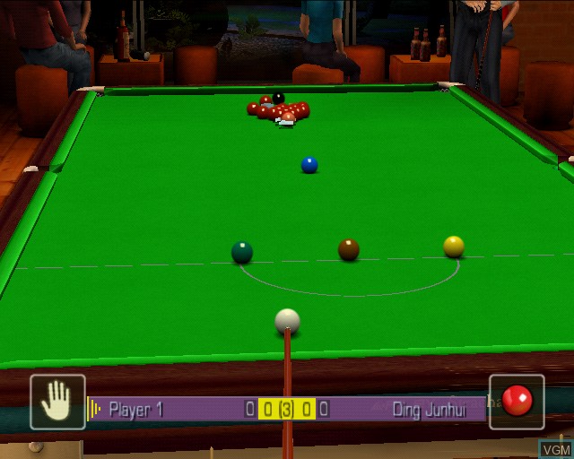 Image in-game du jeu World Snooker Championship 2005 sur Sony Playstation 2