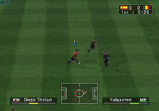 Image in-game du jeu World Soccer Winning Eleven 7 International sur Sony Playstation 2