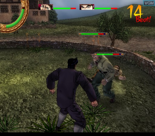 Image in-game du jeu Jojo no Kimyou na Bouken - Phantom Blood sur Sony Playstation 2