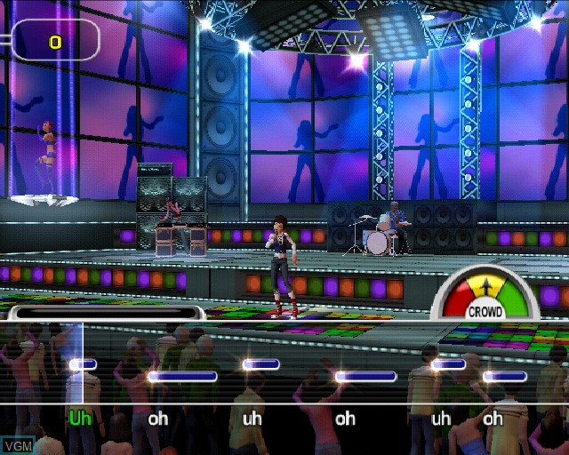 Image in-game du jeu Karaoke Revolution Volume 2 sur Sony Playstation 2