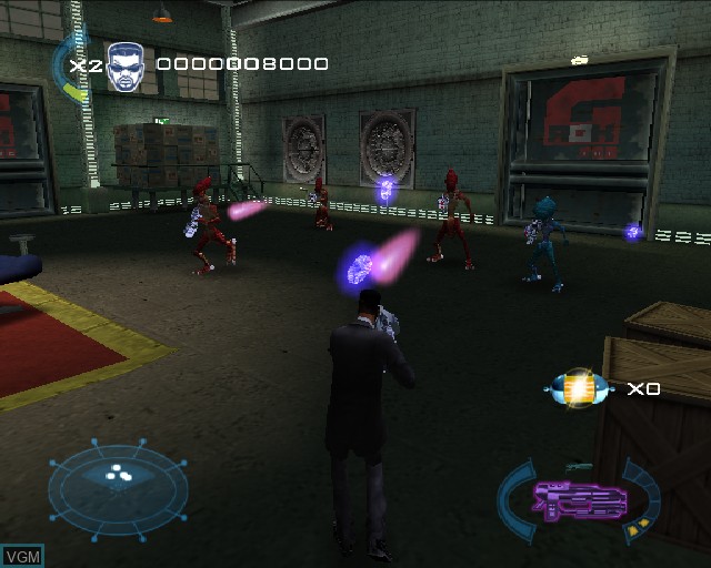 Image in-game du jeu Men in Black II - Alien Escape sur Sony Playstation 2