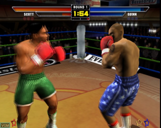 Image in-game du jeu Mike Tyson Heavyweight Boxing sur Sony Playstation 2