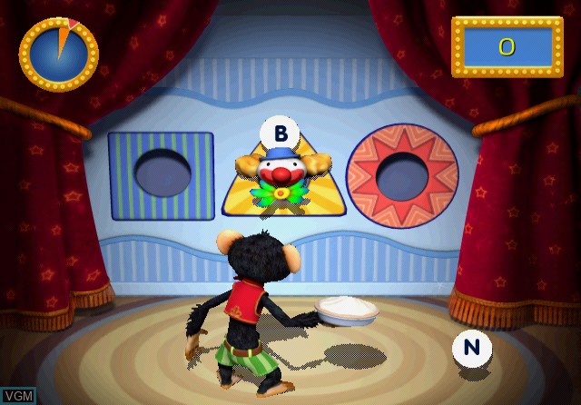 Image in-game du jeu Konami Kids Playground - Alphabet Circus sur Sony Playstation 2