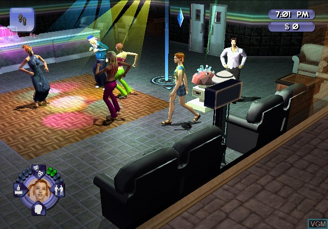 Image in-game du jeu Sims Bustin' Out, The sur Sony Playstation 2