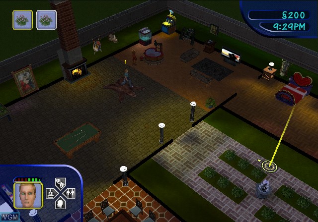 Image in-game du jeu Sims, The sur Sony Playstation 2