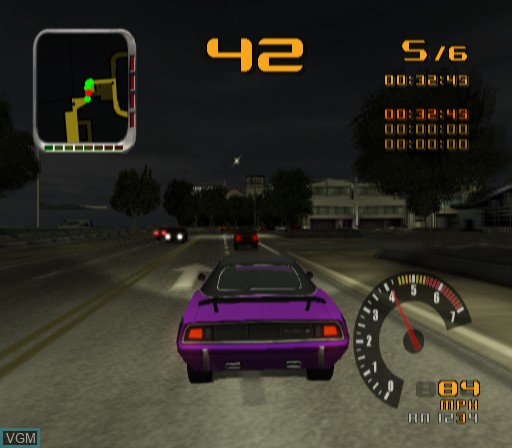 Image in-game du jeu Test Drive sur Sony Playstation 2